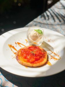 tarte tatin papaye sahaa