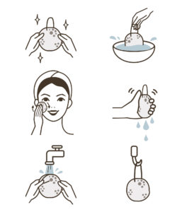 comment utiliser eponge konjac